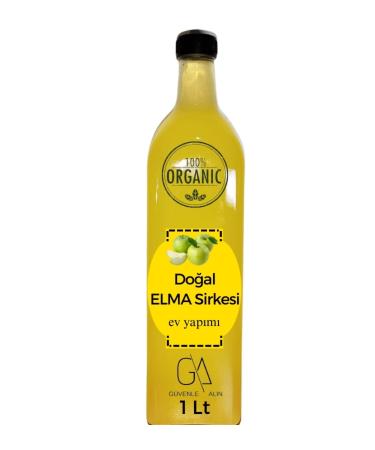 BUY WITH CONFIDENCE HOMEMADE NATURAL APPLE VINEGAR 1000 ML