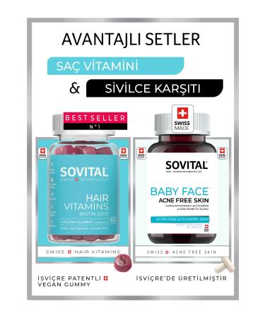 SOVITAL Advantageous Package - Hair Vitamin + Baby Face Acne