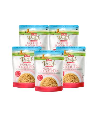 Duru Bulgur 5-Piece Duru Practical Chickpea Bulgur Pilaf 250gr