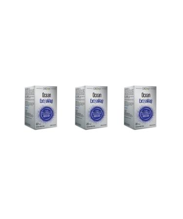 Ocean Extramag 200 Mg Magnesium 60 Tablets 3 Pack (SKT2026)