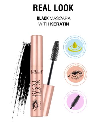 Lollis Real Look Mascara With Keratin / Keratin Content Real Look Mascara / Mascara