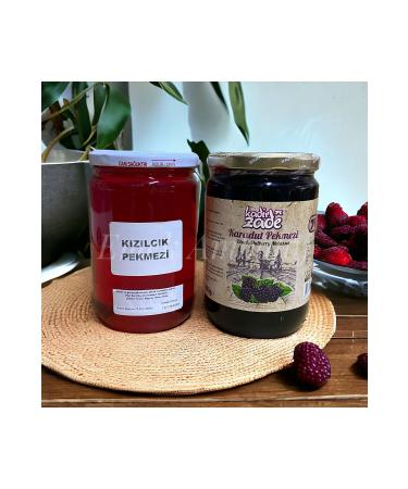 KADIRZADE Black Mulberry Molasses 800g and Cranberry Molasses 800g 2-pack