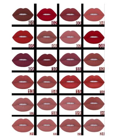 biie B E NewYork HD Long-Lasting Matte LIQUID MATTE Lipstick Kiss Proof Lipgloss No:17 - Buy Online on GoSupps.com