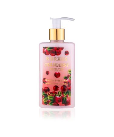 nurxos 9173 Cranberry Cranberry 300 ML Women Men Luminous Body Lotion 8