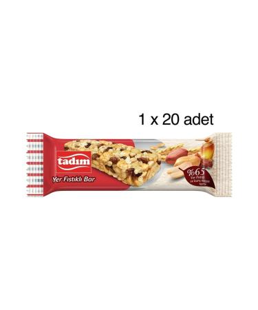 Tad m Peanut Bar 20 X 30 gr - Buy Online on GoSupps.com