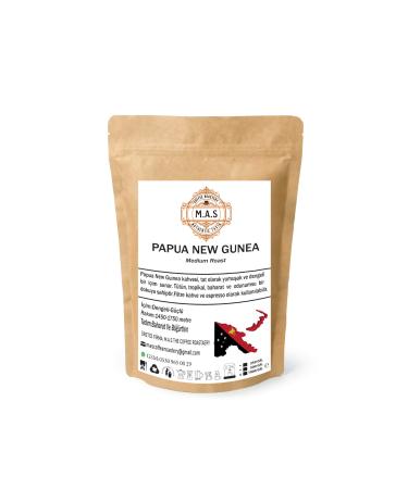 MAS THE COFFEE ROASTERY Papua New Guinea Regional (GROUND OR BEANS) Filter Coffee 250Gr.
