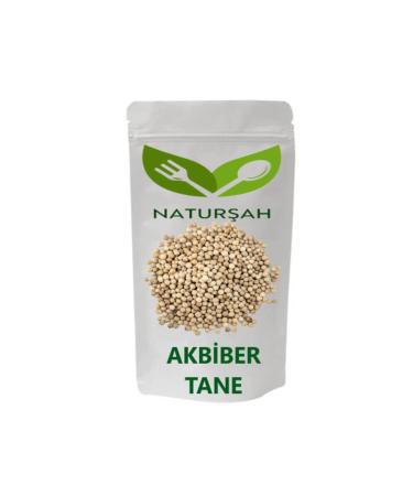 Natur ah White Pepper - White Black Pepper Grain (CAPSICUM ANNUUM L.) 50 gr