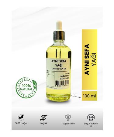 Zeyd Herbal 0 Natural Calendula Oil Herbal Oils 100 ml