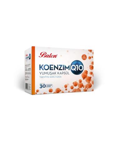 Balen Coenzyme Q10 Soft Capsule Coenzyme Q10 Soft Capsule 30X650Mg