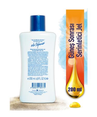 Eda Ta p nar After Sun Refreshing Gel Aleo Vera - Panthenol - 200 ml - Buy Online on GoSupps.com