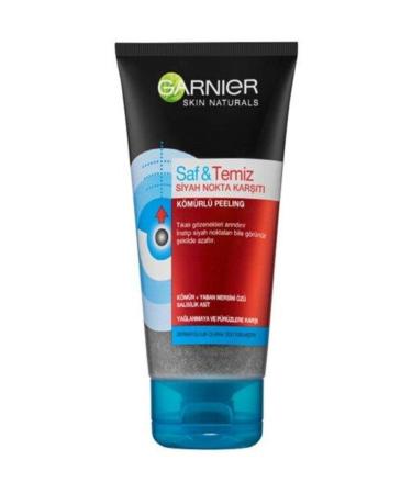 Garnier Pure & Clean Anti-Blackhead Charcoal Peeling 150 ml 3600542082235