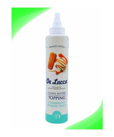 DeLucca Topping Sauce 2 Pieces Delucca (Caramelized Cocoa Cream Biscuit Sauce 650 Gr) - Buy Online on GoSupps.com