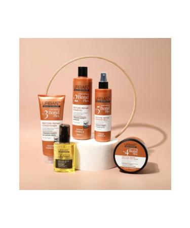 Urban Care No.2 Bond Plex Anti-Fray Hair Care Shampoo 350 ml - Buy Online on GoSupps.com