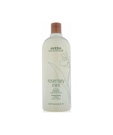 Aveda Rosemary Mint Purifying Shampoo-Oil & Dirt Purifying Certified Organic 1000ml/33.8fl.oz---+
