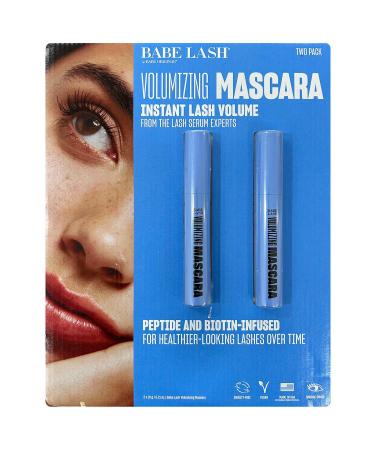 Babe Lash Volumizing Waterproof Mascara Set 2 Pieces