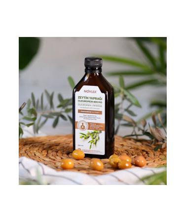 novlex Olive Leaf - Oleuropein (olive leaf) and Piperine Extract (extract) Food Supplement 250 ml - Buy Online on GoSupps.com