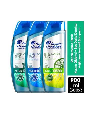 head and shoulders Deep Series Shampoo 300 Ml 3 Pieces