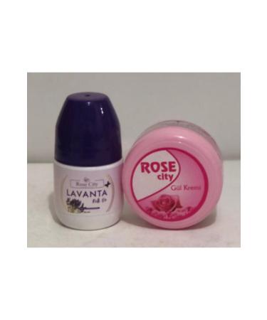 rosecity Roll-on 50 ml Rose City Rose Cream 85 ml