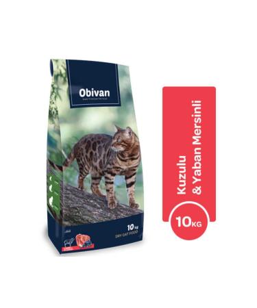 obivan Lamb and Blueberry Cat Food 10 Kg