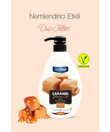 Deep Fresh Caramel Shower Gel 3 X 1 Lt - Buy Online on GoSupps.com