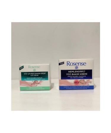 Buy Rosense Eye Contour Care Cream and Get a Moisturizing Face Care Cream as a Gift for Normal and Combination Skin