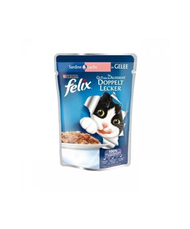 FELIX Adult Cat Canned Food with Salmon