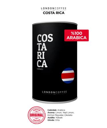 London Coffee Costa Rica Filter Coffee 250 gr Ground