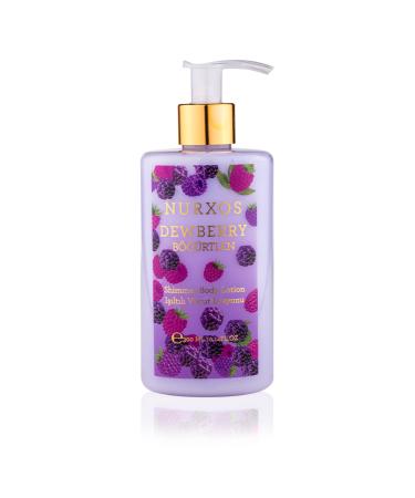 nurxos 9176 Dewberry Blackberry 300 ML Women Men Luminous Body Lotion