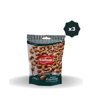 Tad m TADIM CASHEW NUTS 140 GR X 3 PIECES