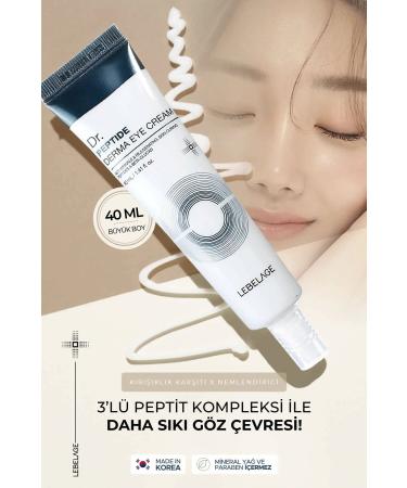 LEBELAGE 40 ml - Anti-Wrinkle Eye Cream with Peptide Complex Dr. Peptide Derma Eye Cream - Buy Online on GoSupps.com