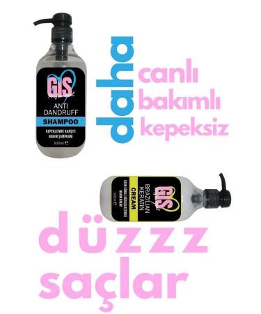 Gis Professional 2-Piece Deal Set / Anti-Dandruff and Anti-Scaling Shampoo and Brazilian Keratin - Buy Online on GoSupps.com