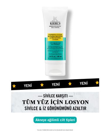 Kiehl's Expertly Clear Blemish-treating & Preventing Lotion - Anti-Acne Lotion 60 ml