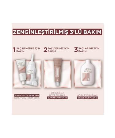 L'Oreal Paris L'or al Paris Excellence Creme Nude Colors Hair Dye 3u Nude Dark Brown - Buy Online on GoSupps.com