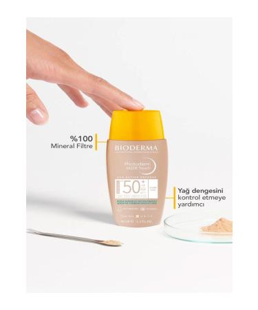 Bioderma Photoderm NUDE Touch SPF50+ Light 0 mineral High sun protection with natural concealer effect - Buy Online on GoSupps.com