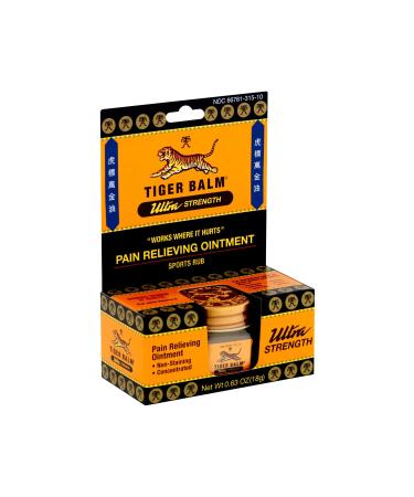 Tiger Balm Ultra Strength 18g Imported from America