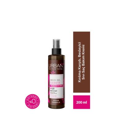Urban Care Argan Oil & Keratin Liquid Hair Care Cream 200 ml