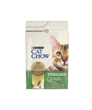 Cat Chow Sterilized Chicken Neutered Cat Food 3 Kg - Buy Online on GoSupps.com