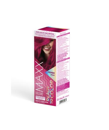MAXX DELUXE SEMI PERMANENT HAIR DYE (5 WONDERFUL COLORS) 2X50 ML