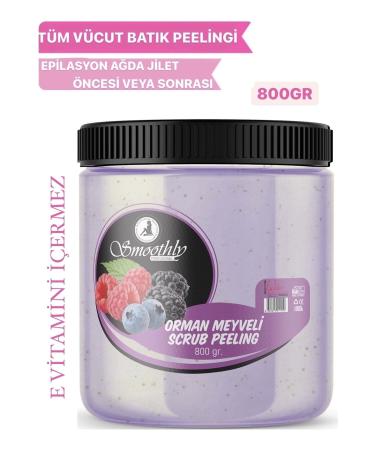 Smoothly Forest Fruit Revitalizing & Softening Hand Foot and Body Care Peeling 800gr - Buy Online on GoSupps.com