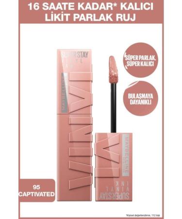 Maybelline New York Maybelline Vinyl Permanent Lipstick-Full and Smooth Lips Plumping Lipstick Set 95-005 - Buy Online on GoSupps.com
