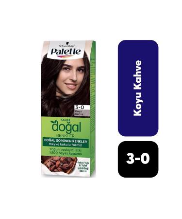 Natural Colors in Palette .3-0 Dark Brown