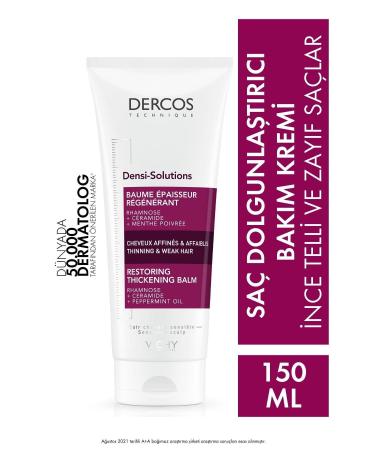 Vichy FLAWLESS HAIR - DERCOS -STRONG - PLUMPING EFFECT CONDITIONER FOR VOLUMINOUS HAIR 150 ML DMBA508