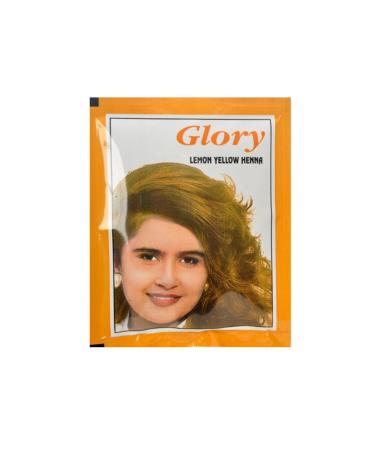 Glory Lemon Yellow Indian Henna 10Gr Pkt - Buy Online on GoSupps.com