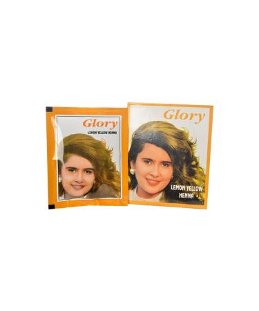 Glory Lemon Yellow Indian Henna 10Gr Pkt - Buy Online on GoSupps.com