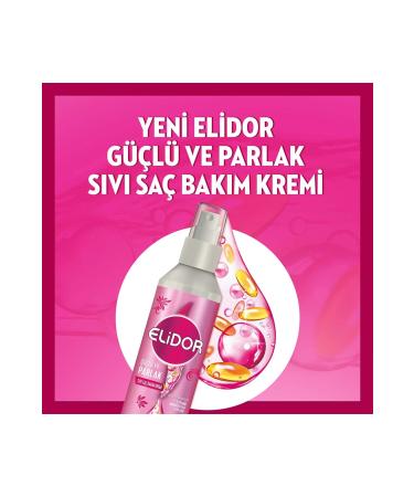 Elidor Liquid Hair Care Cream Strong and Shiny 200 ml - Buy Online on GoSupps.com