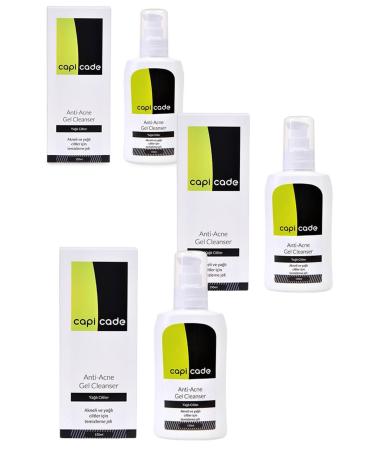 Capicade CAP CADE ANTI-ACNE GEL CLEANSER CLEANSING GEL X3