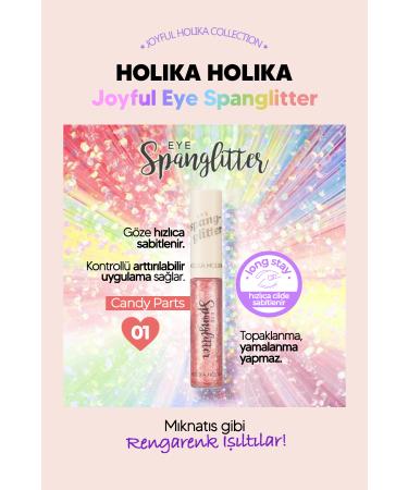 Holika Holika Gel Glitter Intense Shimmer Eyeshadow Korean Makeup Trend Holika Holika Eye Spanglitter - Buy Online on GoSupps.com
