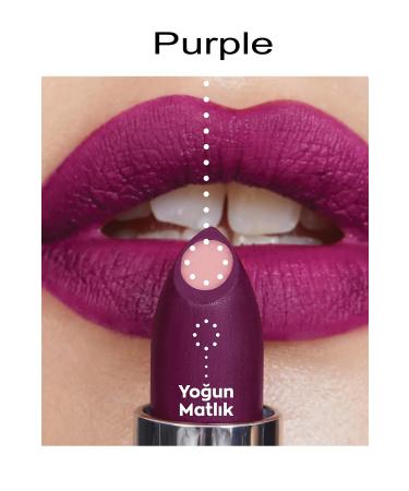 Avon Hydramatic Mat Ruj Purple - Buy Online on GoSupps.com