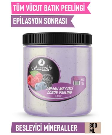Smoothly Forest Fruit Revitalizing & Softening Hand Foot and Body Care Peeling 800gr - Buy Online on GoSupps.com