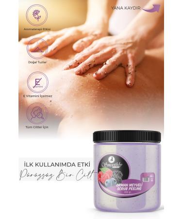 Smoothly Forest Fruit Revitalizing & Softening Hand Foot and Body Care Peeling 800gr - Buy Online on GoSupps.com